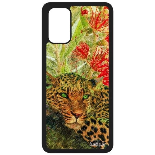 фото Красивый чехол на смартфон // galaxy s20 plus // "леопард" гепард африка, utaupia, оранжевый