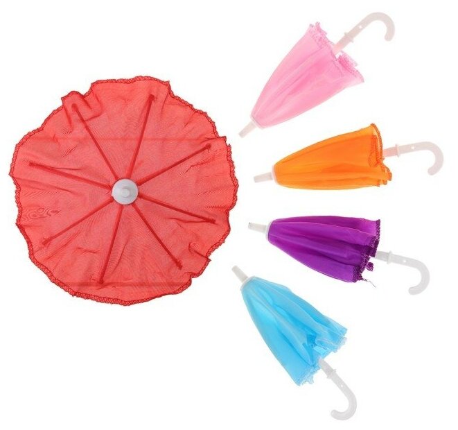 Зонт малый "Классика", d= 20 см, цвета в ассортименте