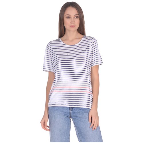 фото Футболка кор.рук. baon футболка в полоску со стразами (арт. baon b239089)