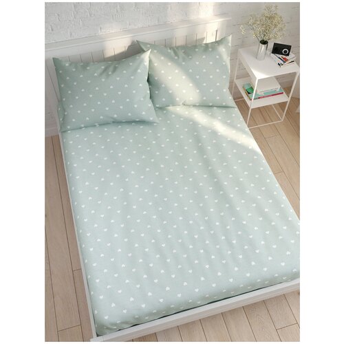 фото Простынь на резинке "николь" натяжная 120х200 см 1,5-спальная сказка