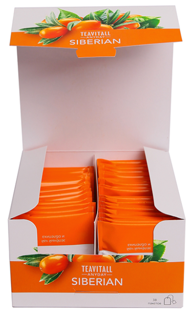 Чайный напиток TeaVitall Anyday «Siberian», 38 фильтр-пакетов. Чай в пакетиках 38 шт. - фотография № 3