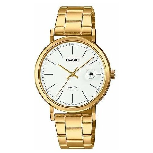 Наручные часы CASIO Collection, золотой японские наручные часы casio collection ltp v005gl 7a