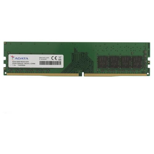 Оперативная память ADATA 16 ГБ DDR4 DIMM CL22 AD4U320016G22-SGN оперативная память adata 16 гб ddr4 dimm cl22 ad4u320016g22 sgn