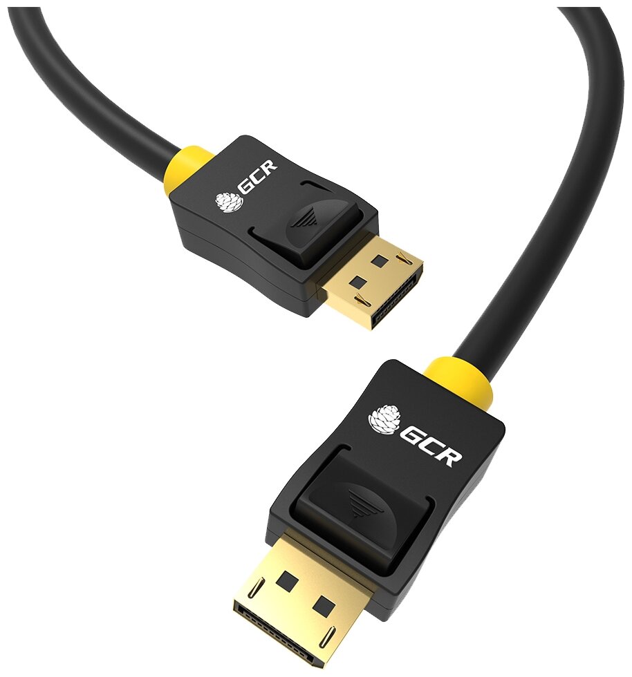 Кабель GCR DisplayPort v1.2 (GCR-DP2DP), 7 м, 1 шт., черный - фотография № 6