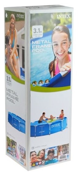 Бассейн каркасный Metal Frame Pool, круглый, 305 х 76 см, от 6 лет, 28200NP INTEX - фотография № 6