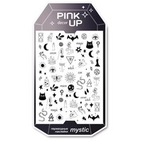 Наклейки для ногтей PINK UP DECOR MYSTIC переводные тон 88