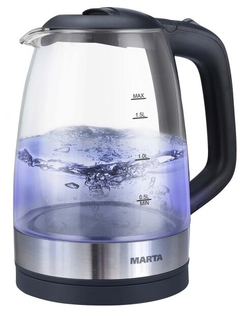 Электрический чайник MARTA MT-1098 белый жемчуг