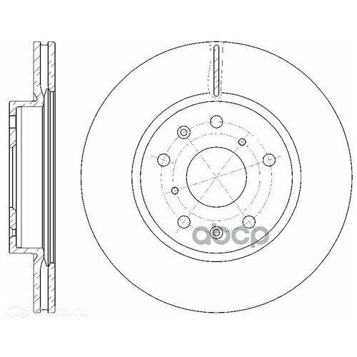 Диск Тормозной Вентилируемый G-Brake Gr-20656 GBRAKE арт. GR-20656