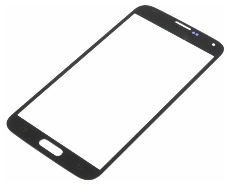 Стекло модуля для Samsung G900 Galaxy S5 белый AA