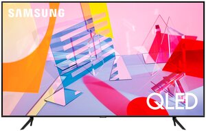 50" Телевизор Samsung QE50Q67TAU 2020 QLED, HDR, черный