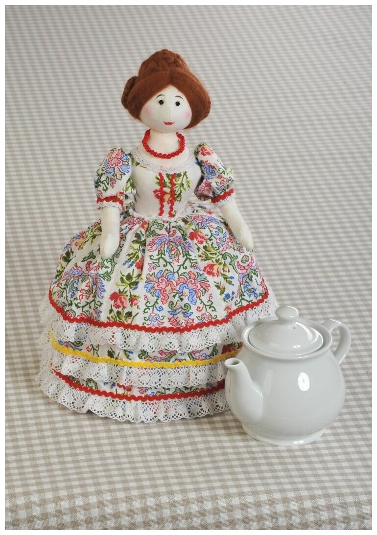 Кукла на чайник своими руками
