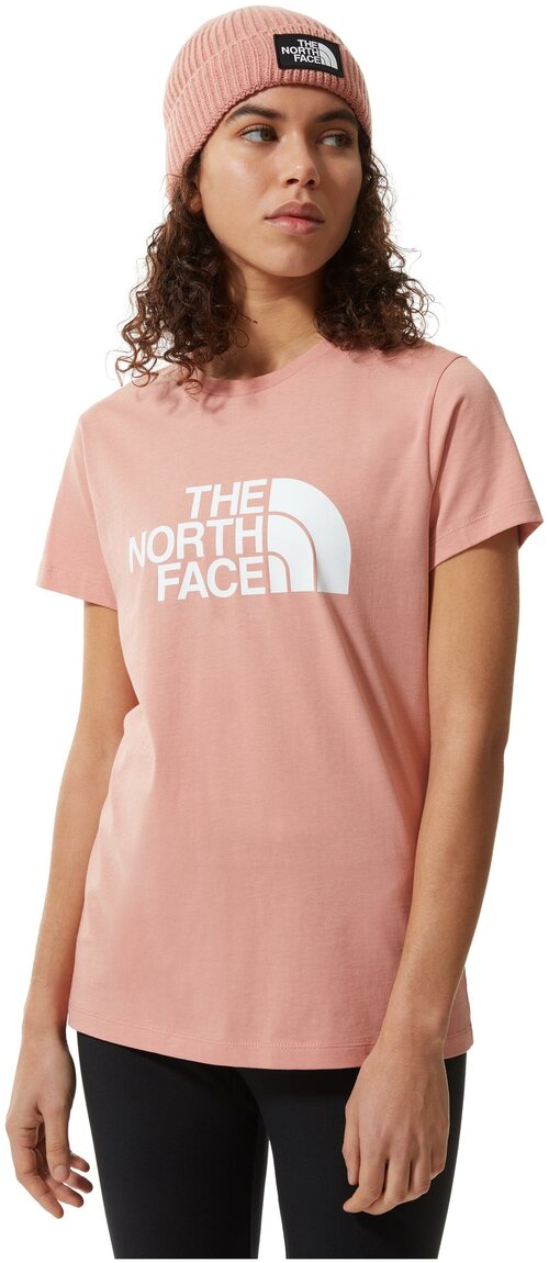 Футболка The North Face, размер XS, розовый