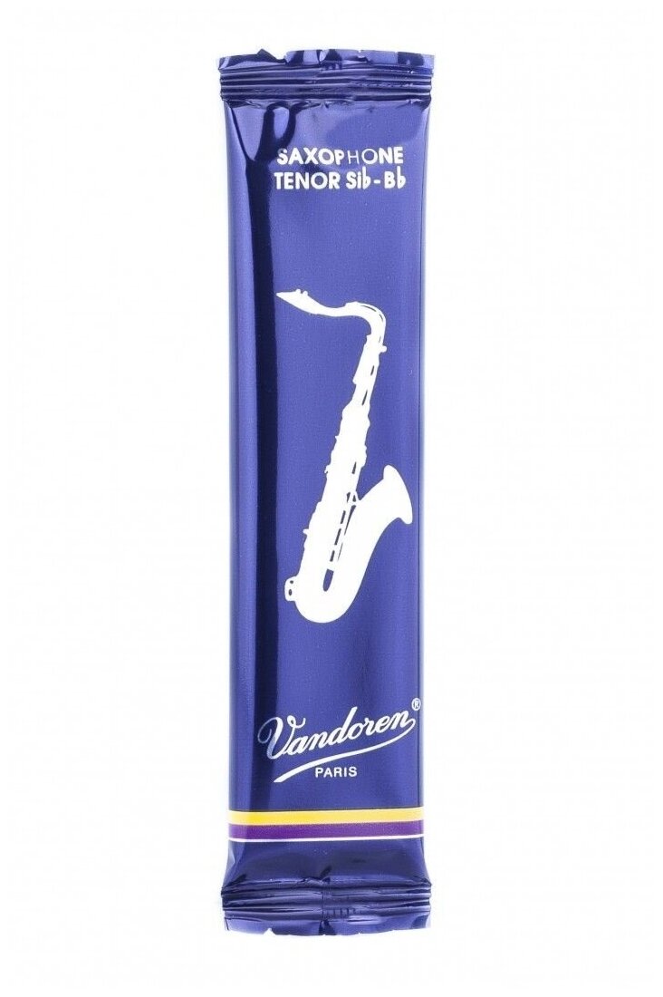 Трость для тенор-саксофона №1.5, 1 шт. Vandoren Traditional 1.5 (SR2215)