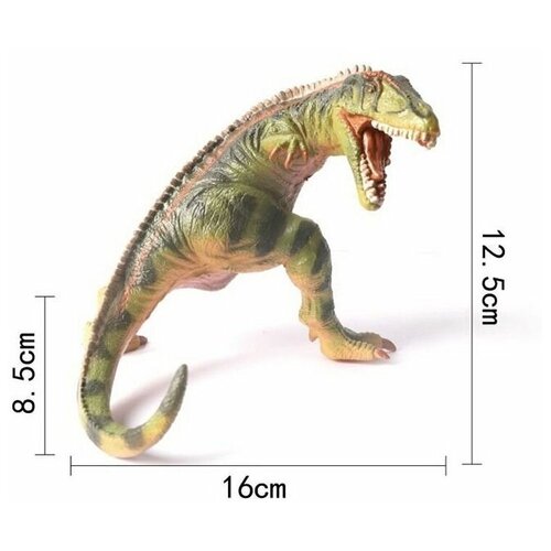 Динозавр Гигантозавр 16*12,5*8,5 см мягкий полимер, E040-11
