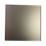 Панель стекло квадрат бронза матовый 160х160 - изображение