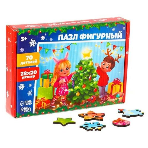 фото Puzzle пазл фигурный "праздник для ребят"