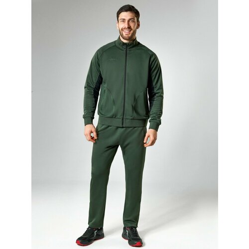 Спортивный костюм FORWARD, размер 62, хаки, зеленый