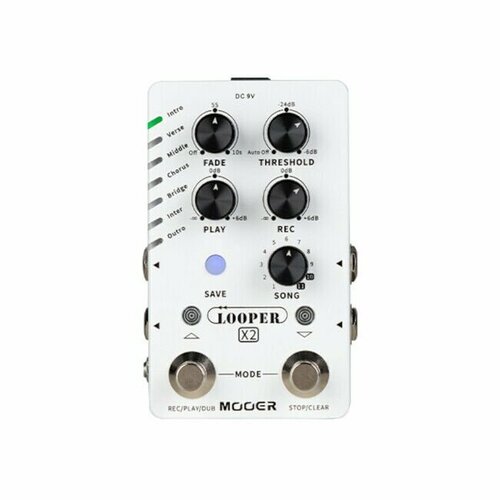 Mooer Looper X2 педаль лупер mooer groove loop x2 stereo looper