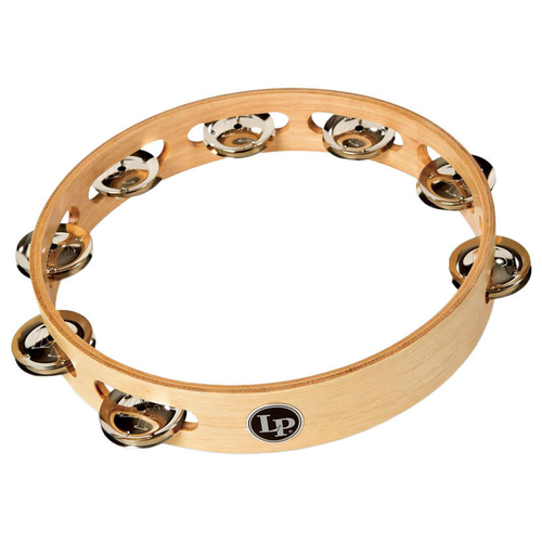 Latin Percussion LP381-S Accent Single Tambourine тамбурин meinl htr тамбурин один ряд джинглы из нержавеющей стали красный