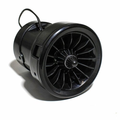 Дефлектор воздуховода AMG лада Гранта регулируемый с RGB подсветкой черный