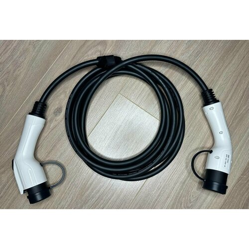 Кабель для зарядки китайских электромобилей 32 А 1 Ф 7кВт Type 2-GBT 5 метров 1649900₽