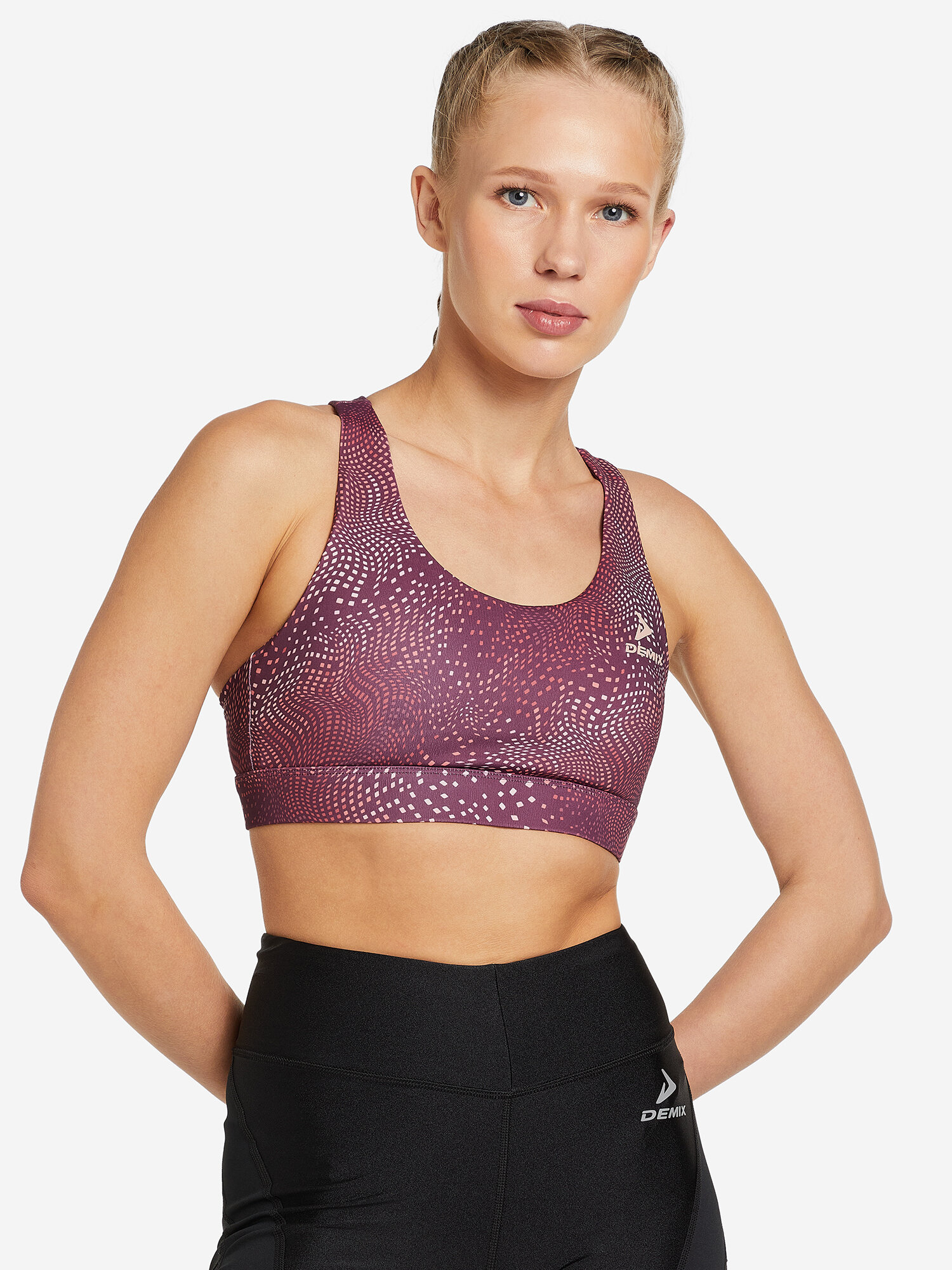 фото Спортивный топ бра Demix Фиолетовый; RU: 48, Ориг: 48