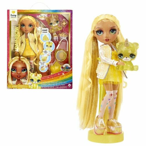 Кукла «Санни Мэдисон», Rainbow High, с аксессуарами кукла санни мэдисон junior pj party с аксессуарами желтая