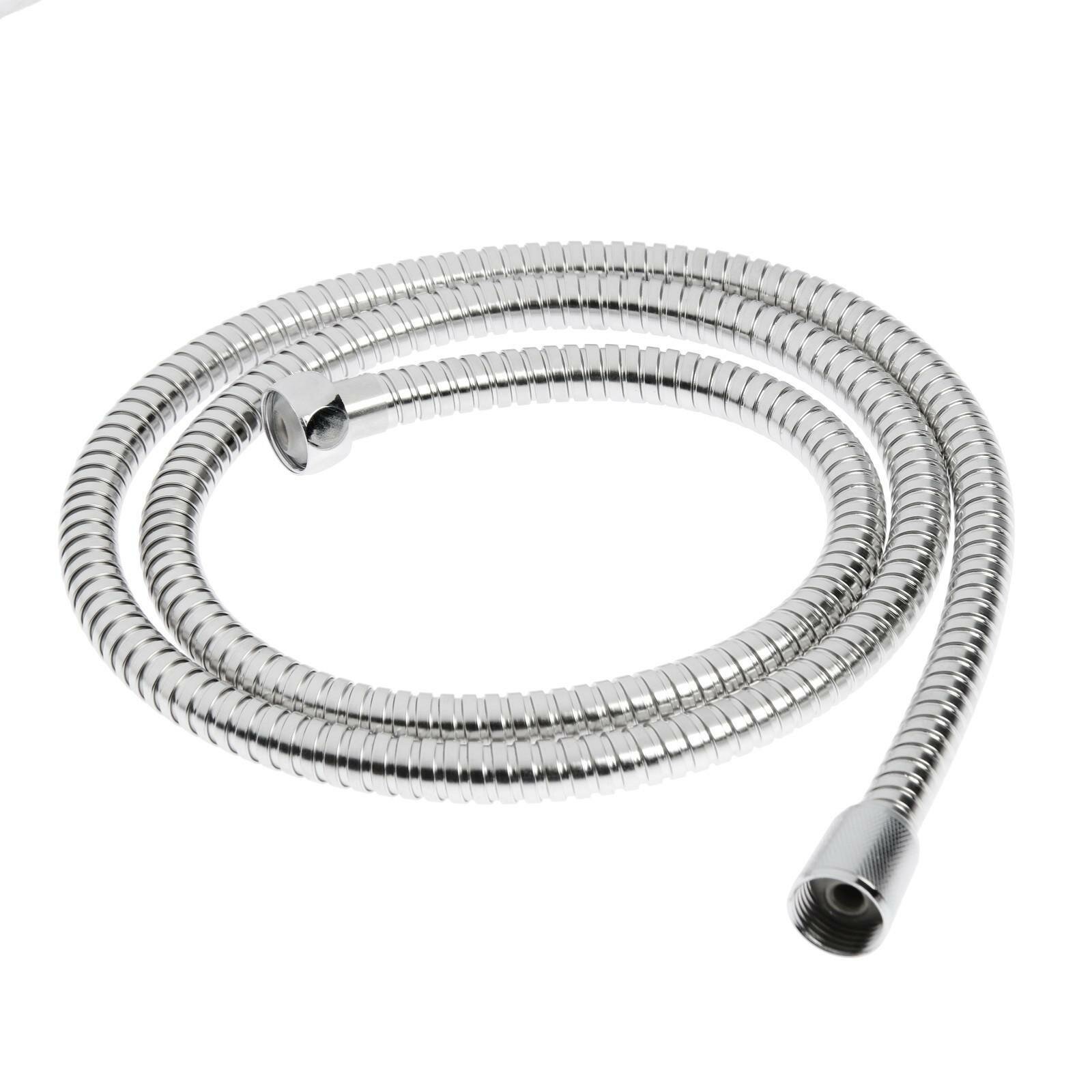 Душевой шланг PORTA 150 см с конусообразной гайкой серебристый