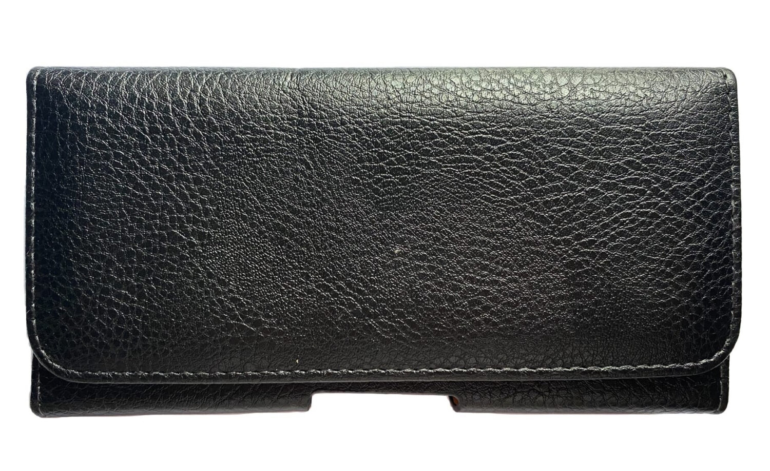 Чехол кобура, сумка на пояс универсальная 4.7, боковая фактурная, черная