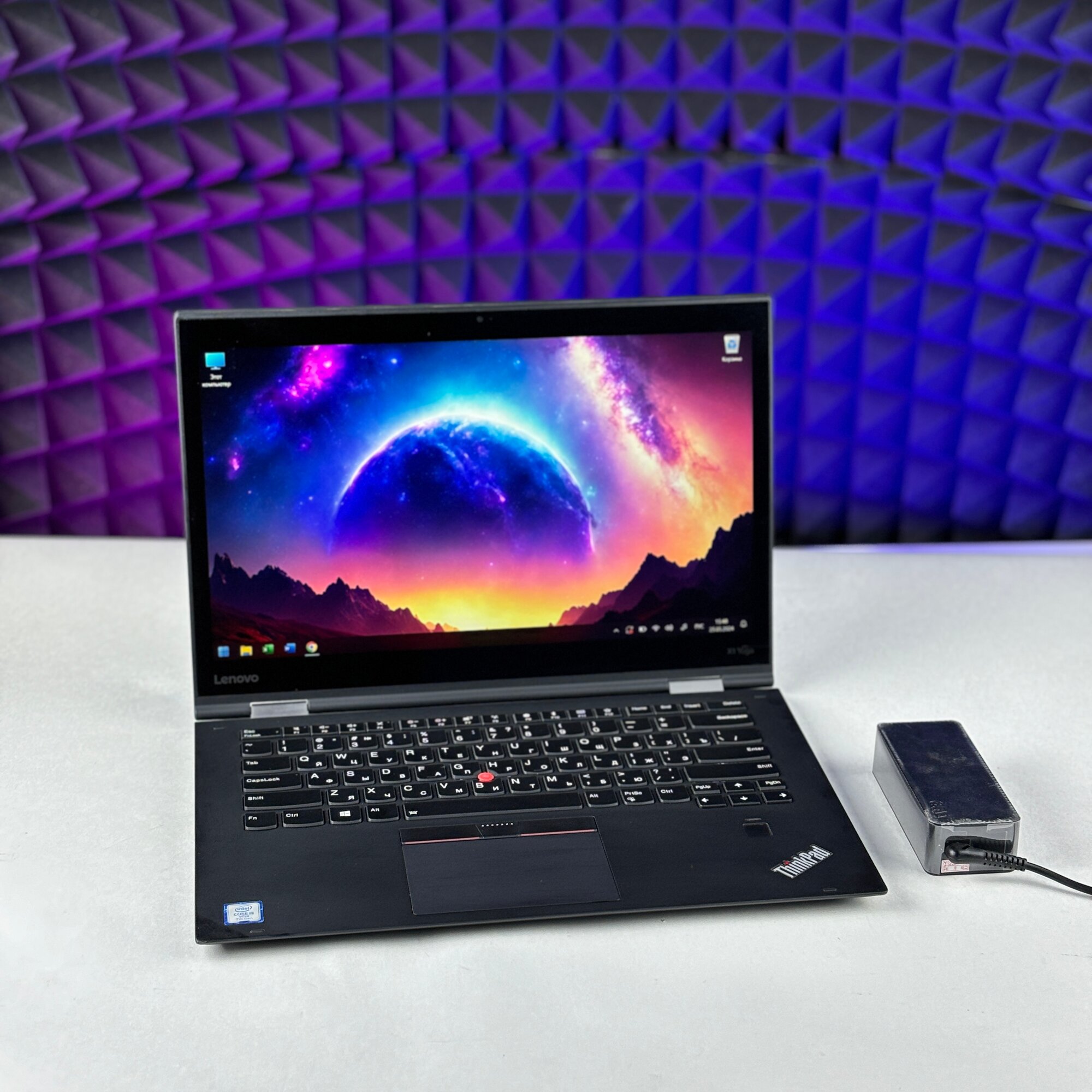 Ноутбук Lenovo ThinkPad YOGA 2Gen (1920x1080, сенсор, IPS, Intel Core i5-7300U 2.6 -3.50ГГц, RAM 16 ГБ, SSD 500 ГБ, Win11)