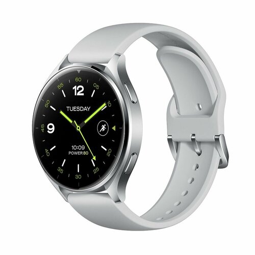 Смарт-часы Xiaomi Watch 2 Silver Case with Gray TPU Strap 1899900₽