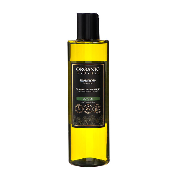 Шампунь для волос Organic Guru с маслом оливы, 250 мл