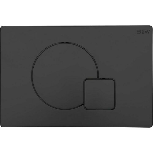 Клавиша смыва BlackWhite Universe WPI-09522 черный матовый 4766₽