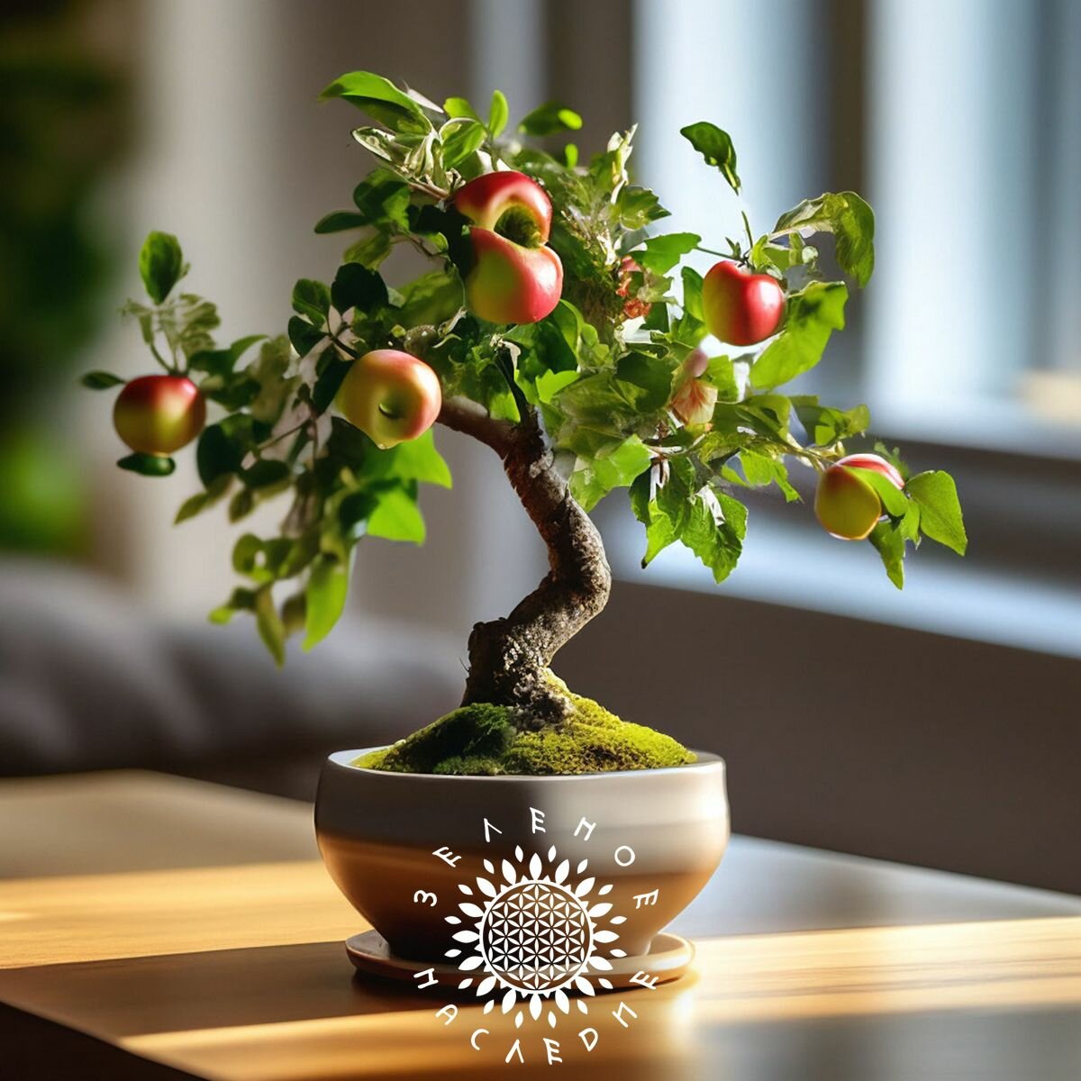 Семена Яблоня гималайская бон сай (лат. Malus/Himalayan Dwarf Apple Tree) 10 шт