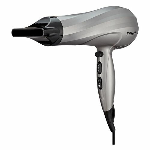 Фен KitFort КТ-3229, 2400Вт, серый и черный