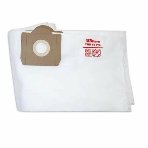 Мешки тканевые для промышленных пылесосов Filtero TMB 15 Pro модели TMB Lavor трехслойные 20 л 2 штук 2557₽