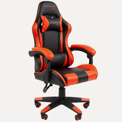 Изображение товара Кресло геймерское Chairman CH29 экокожа, черно-красный
