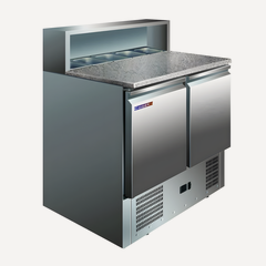 Изображение товара Стол холодильный для пиццы COOLEQ PS900, 257 л, 900x700x1100 мм, нержавеющая сталь