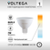 Лампа светодиодная Voltega Simple Sofit 7059, GU5.3, MR16