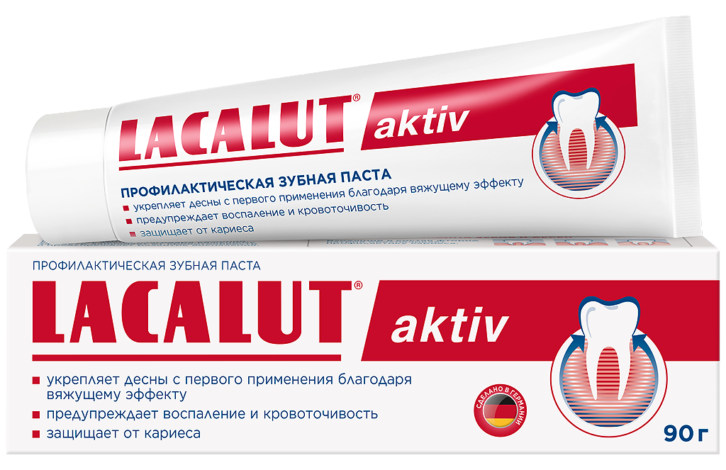 Зубная паста LACALUT Aktiv, 75 мл