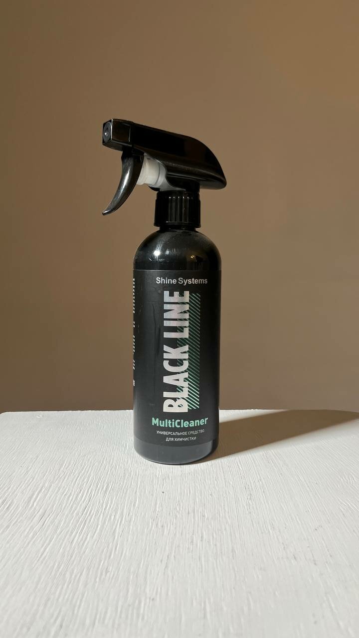 Shine Systems Black Line MultiCleaner - универсальное средство для химчистки, 400 мл