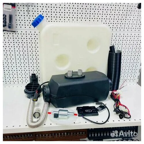 Автономный дизельный отопитель 12в 5кВт (сухой фен, автономка)