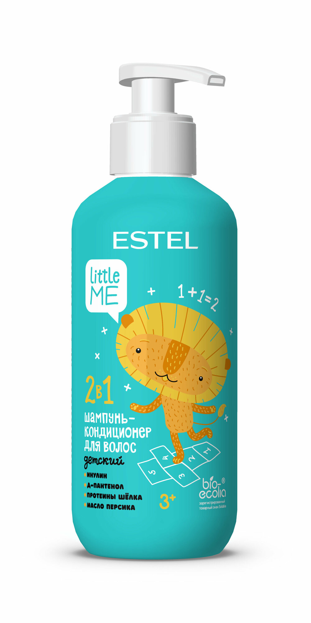 Изображение ESTEL LITTLE ME Детский шампунь-кондиционер для волос 2 в 1, 300 мл