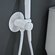 Гигиенический душ со смесителем Rose R235, хром