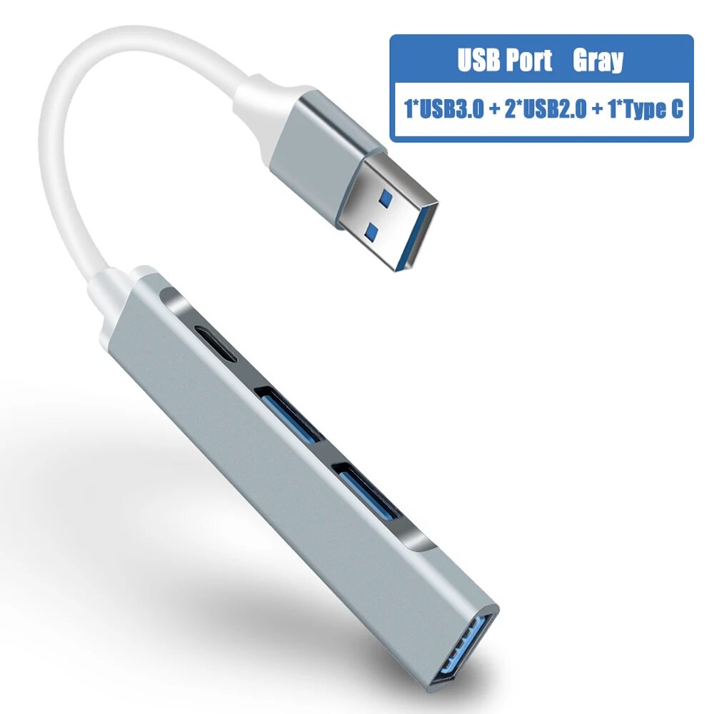 YiFanHeRong 4-портовый USB 3.0 хаб, A809-1