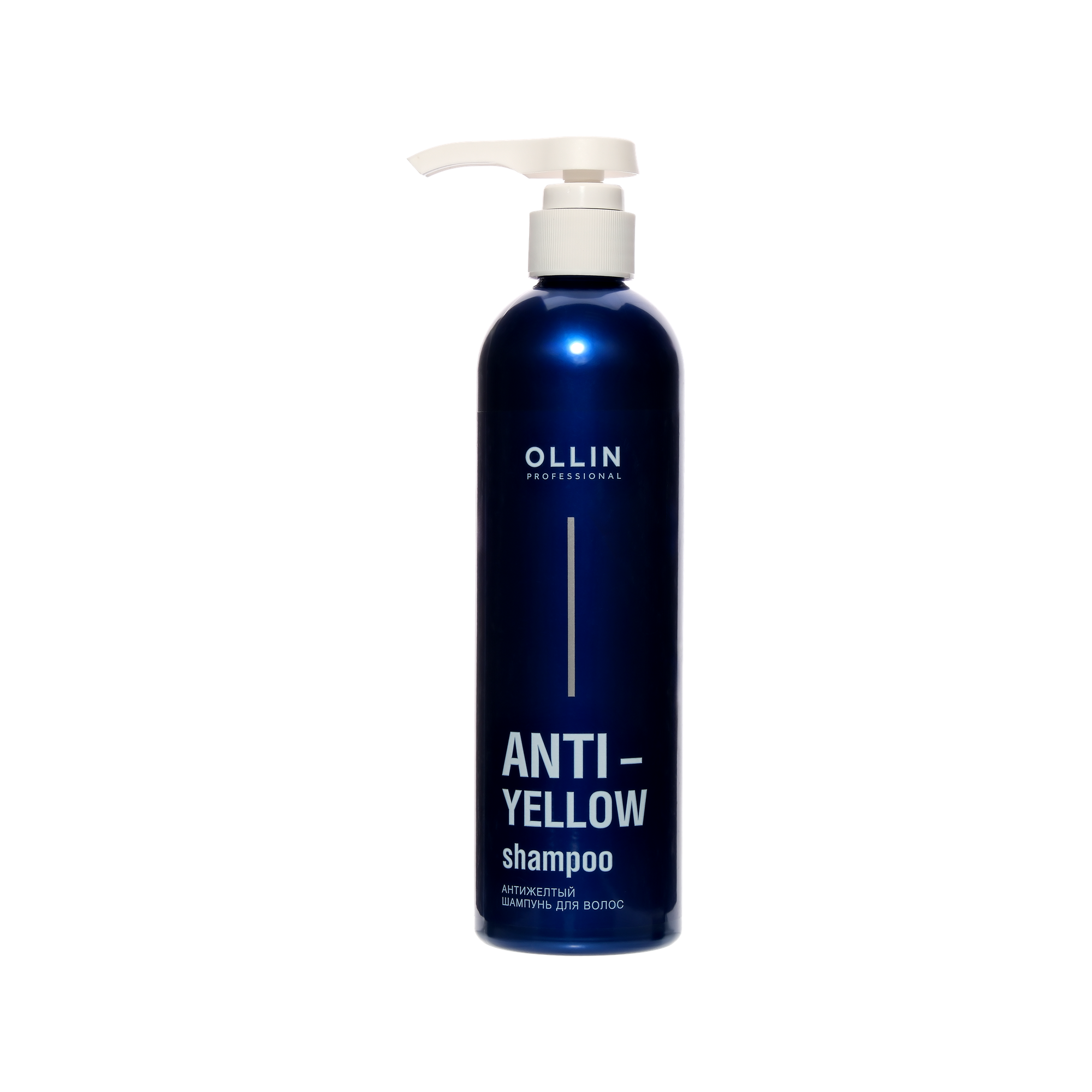 Шампунь для волос OLLIN ANTI-YELLOW тонирующий против желтизны 500 мл