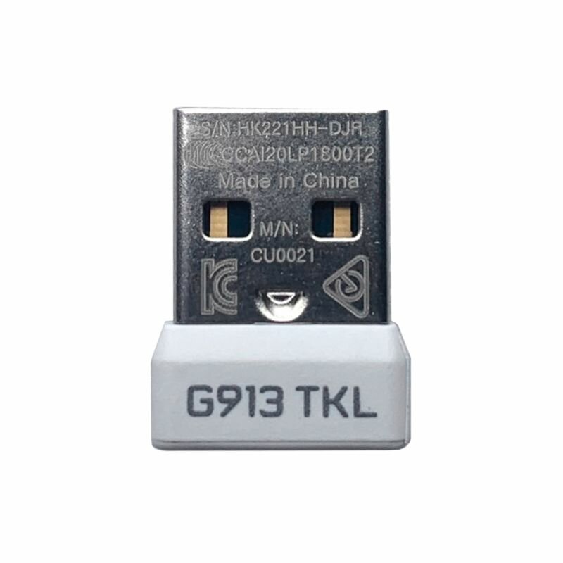 Новый USB-адаптер приемника сигнала мыши для беспроводной игровой клавиатуры Logitech G913 TKL/G915 TKL