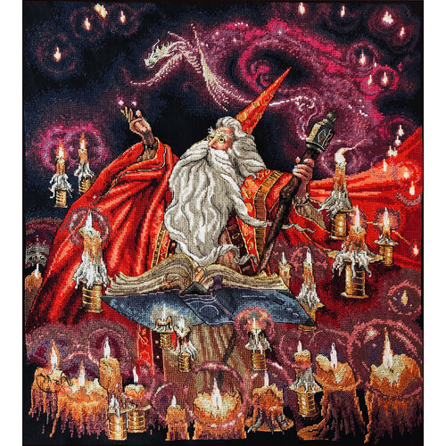 35141 Набор для вышивания крестом Багровый волшебник3641см DIMENSIONS 7054₽