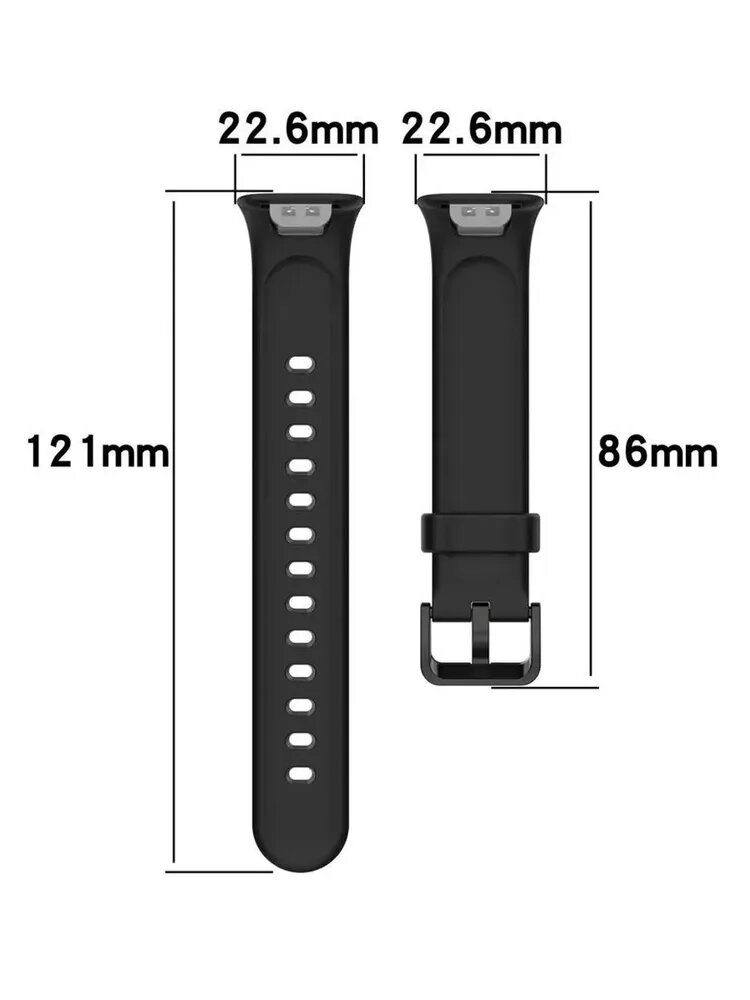 Фитнес Браслеты Xiaomi Mi Band 7 Умные часы Xiaomi Band 7 Pro, 44 мм, GPS, Global, мониторинг сна и стресса, черный