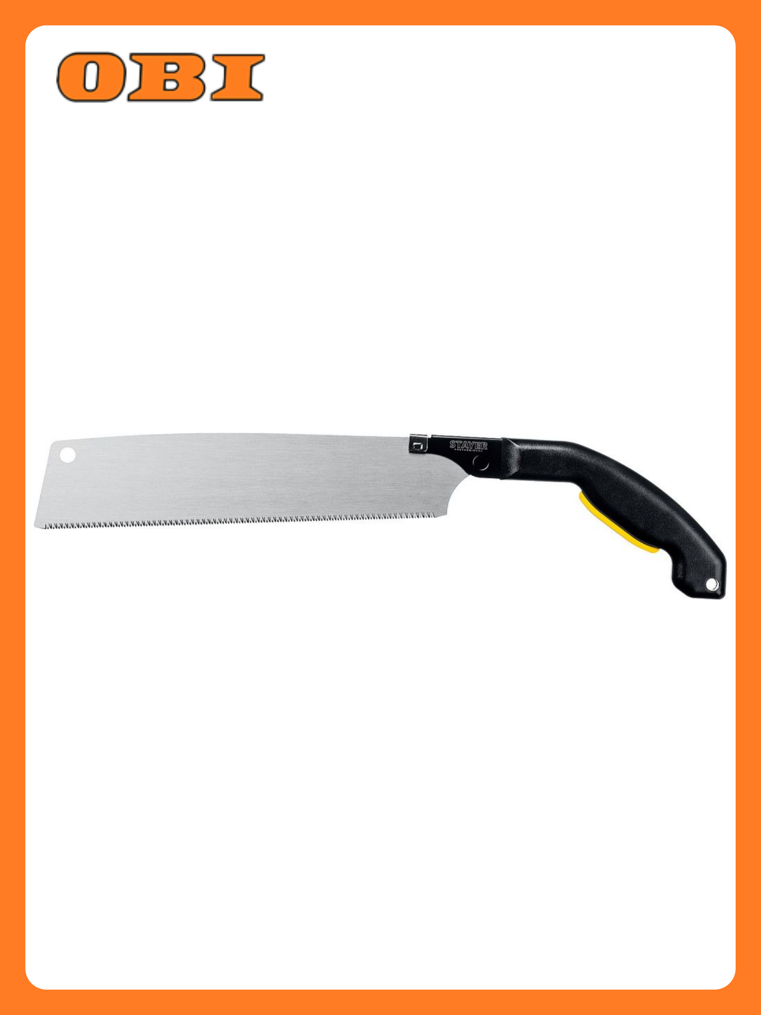 Ножовка STAYER 300мм 16TPI 3D-заточка тефлоновое покрытие черная